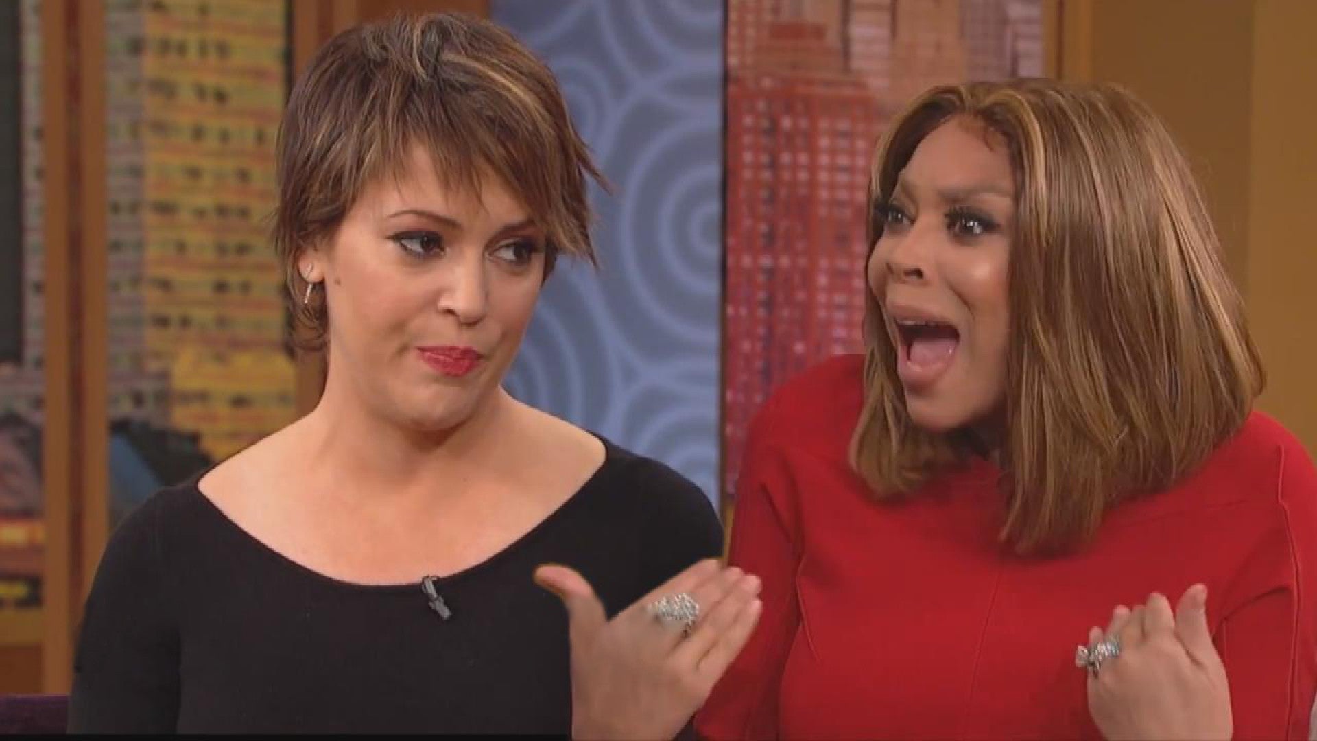 1920px x 1080px - Watch Alyssa Milano and Wendy Williams' Passionate Debate Over Breastfeeding