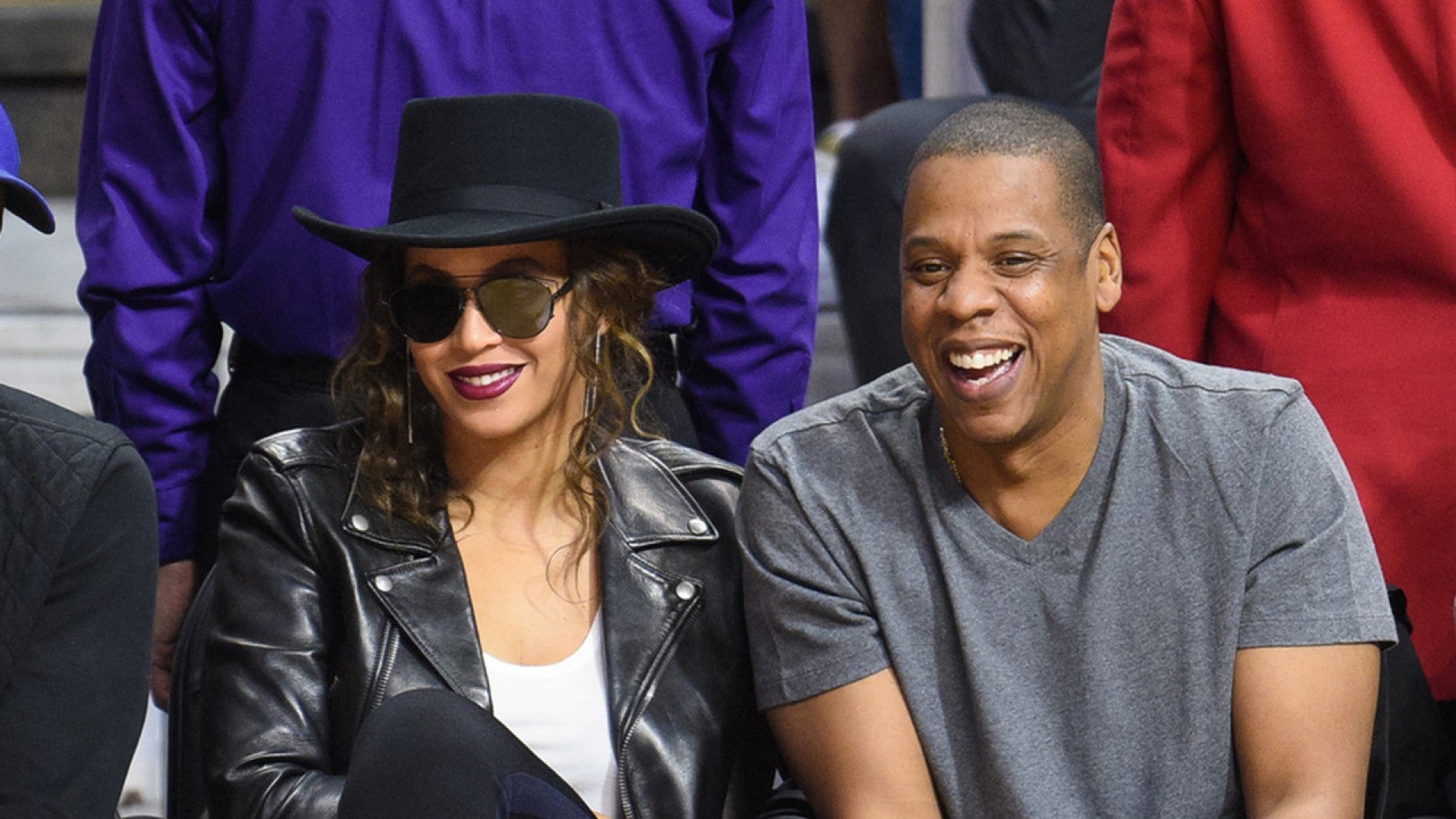 Beyonce Rocks Bubble Gum Pink Pumps During Her NBA Date Night With Jay Z