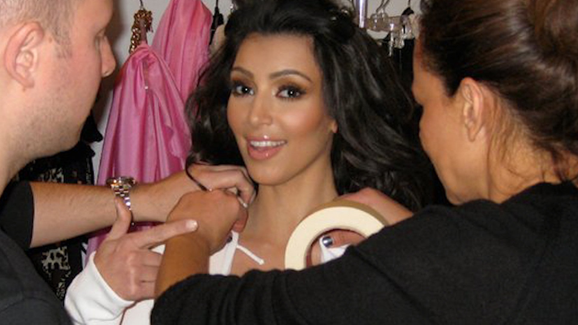 kim kardashian duct tape bra