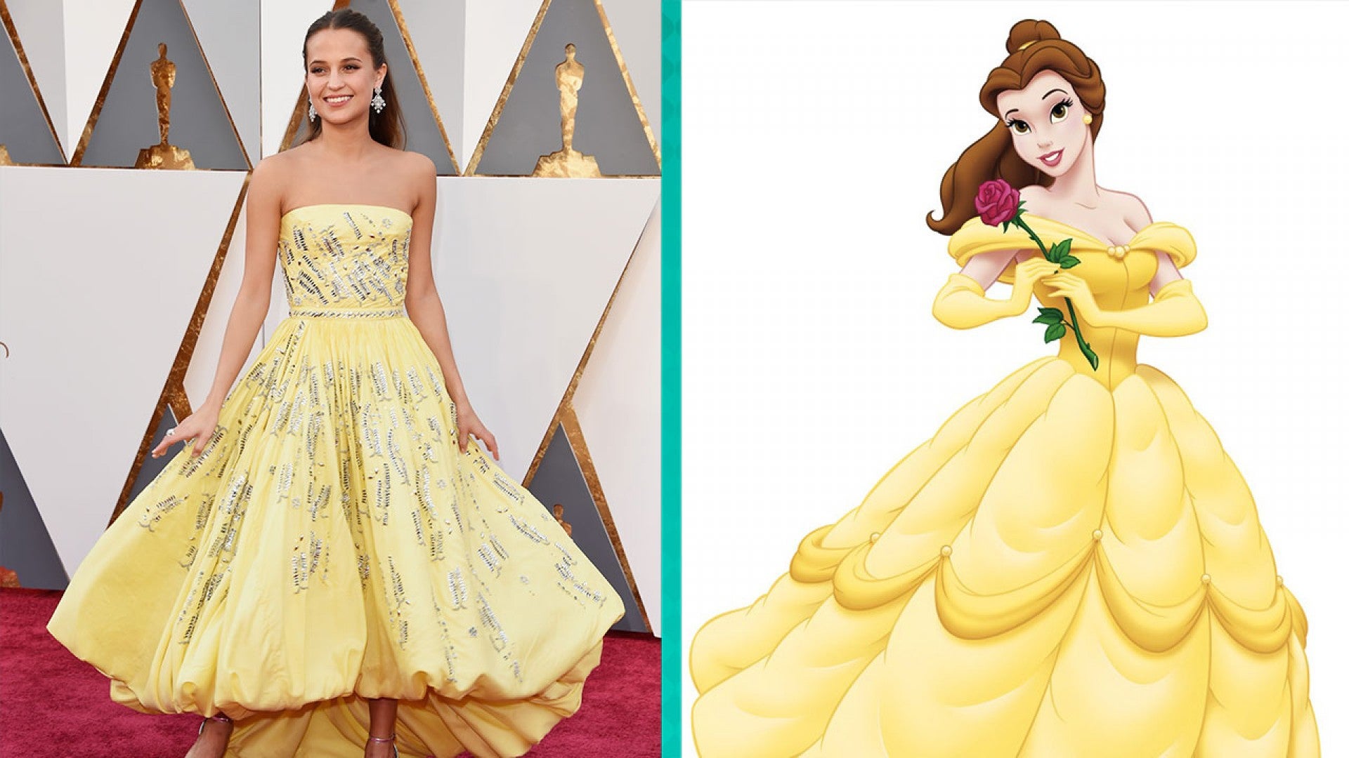 alicia vikander oscar dress