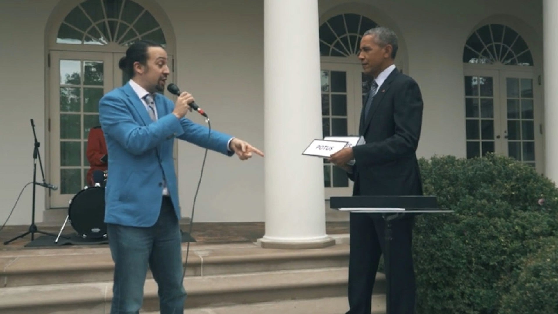 Lin manuel miranda discount obama