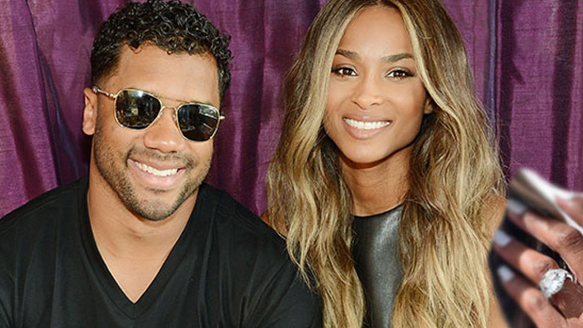 Ciara Flaunts Her Massive Ring in First Post-Engagement Event With