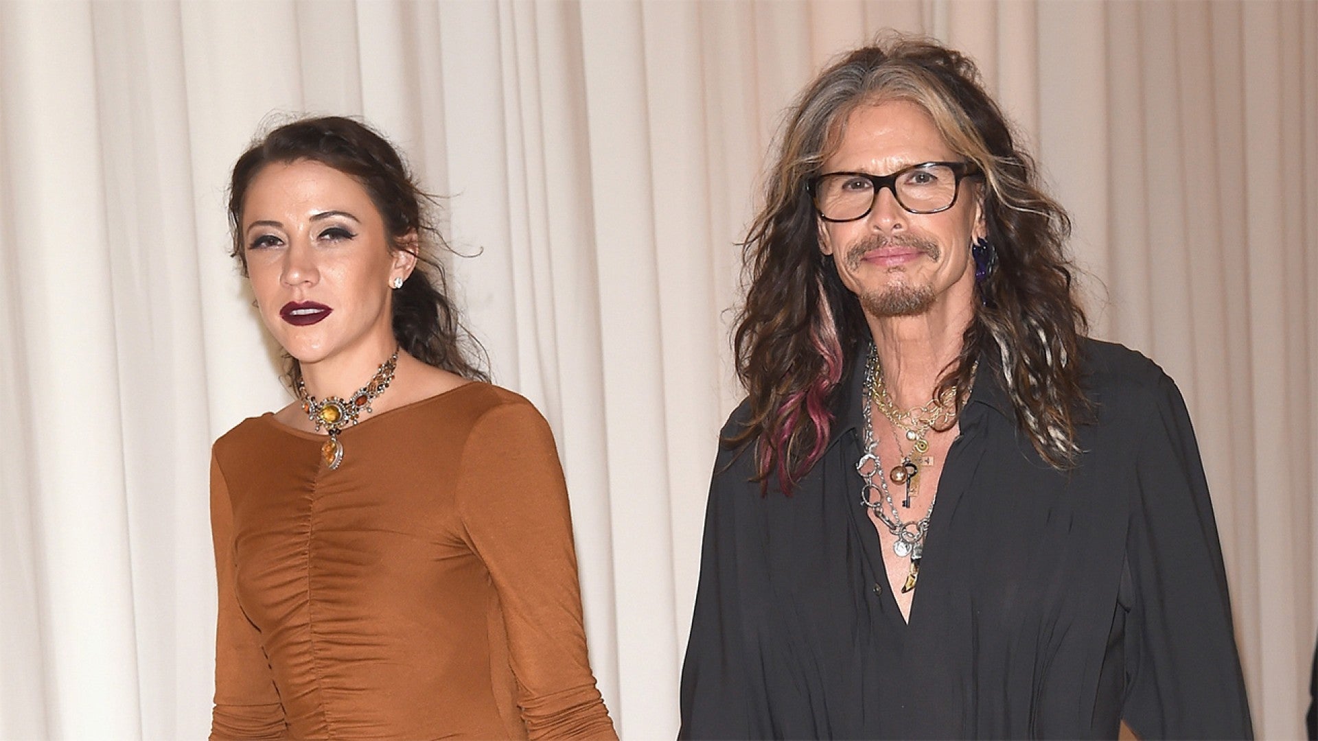 Steven Tyler Holds Hands With Rumored 28 Year Old Girlfriend Aimee Ann Preston See The Pic