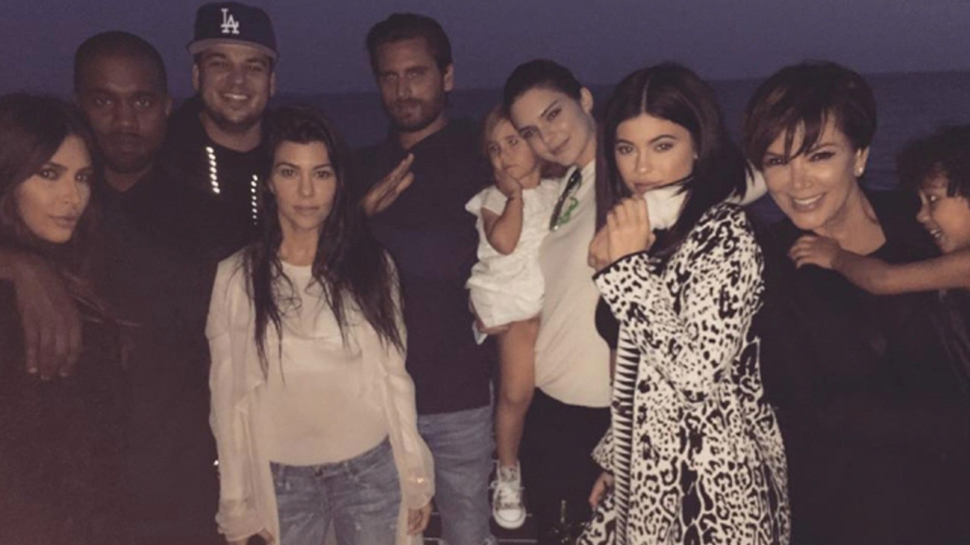 The Kardashian-Jenner Family Reunite to Celebrate Rob's 29th Birthday