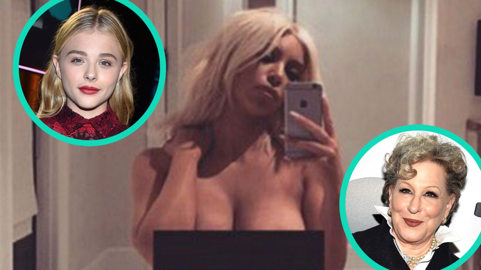 Chloe Moretz Porn Captions - Bette Midler and Chloe Grace Moretz Slam Kim Kardashian for Nude Selfie |  Entertainment Tonight