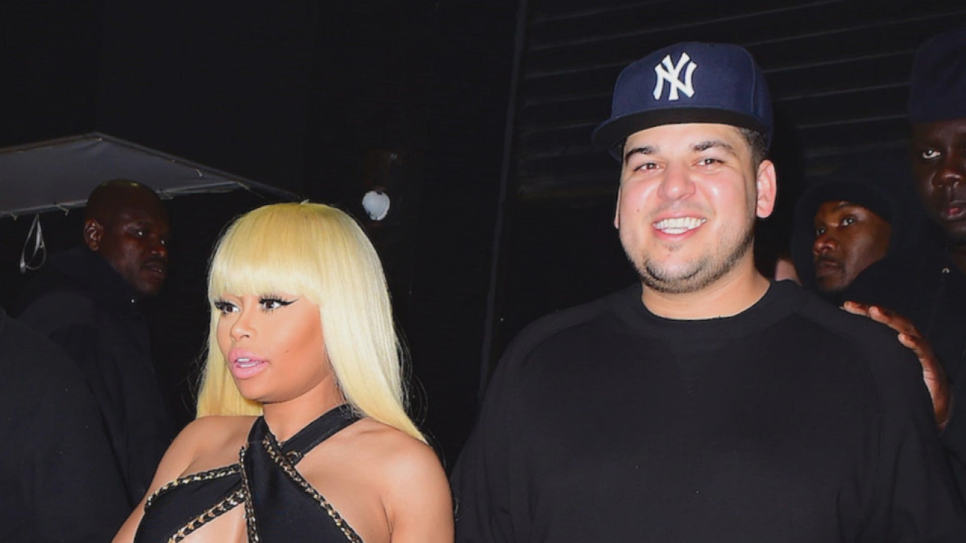 Rob Kardashian And Blac Chyna Hold Hands During Strip Club Date Night 