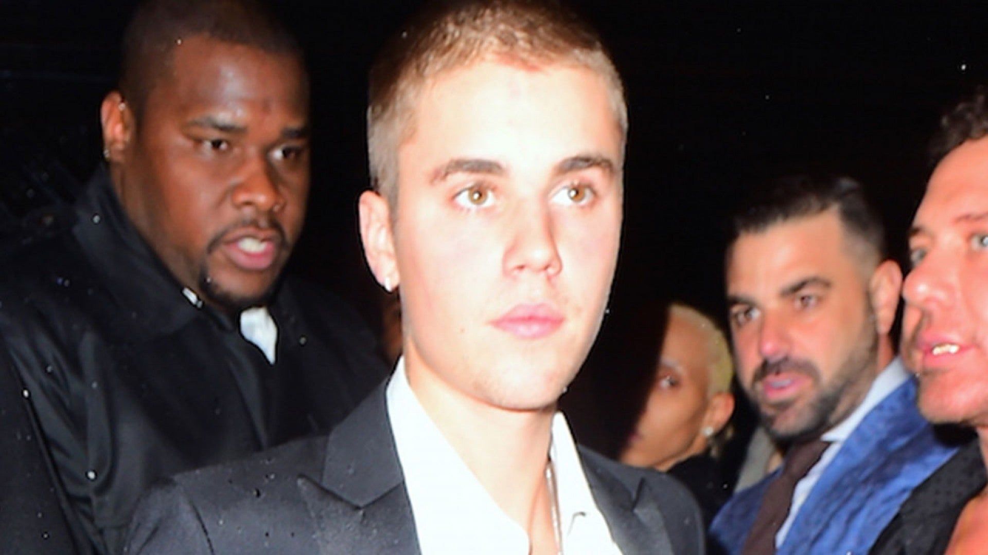 Justin Bieber Bares His Whole Chest and Buzz Cut at The Met Gala  After-Party -- See The Pic!