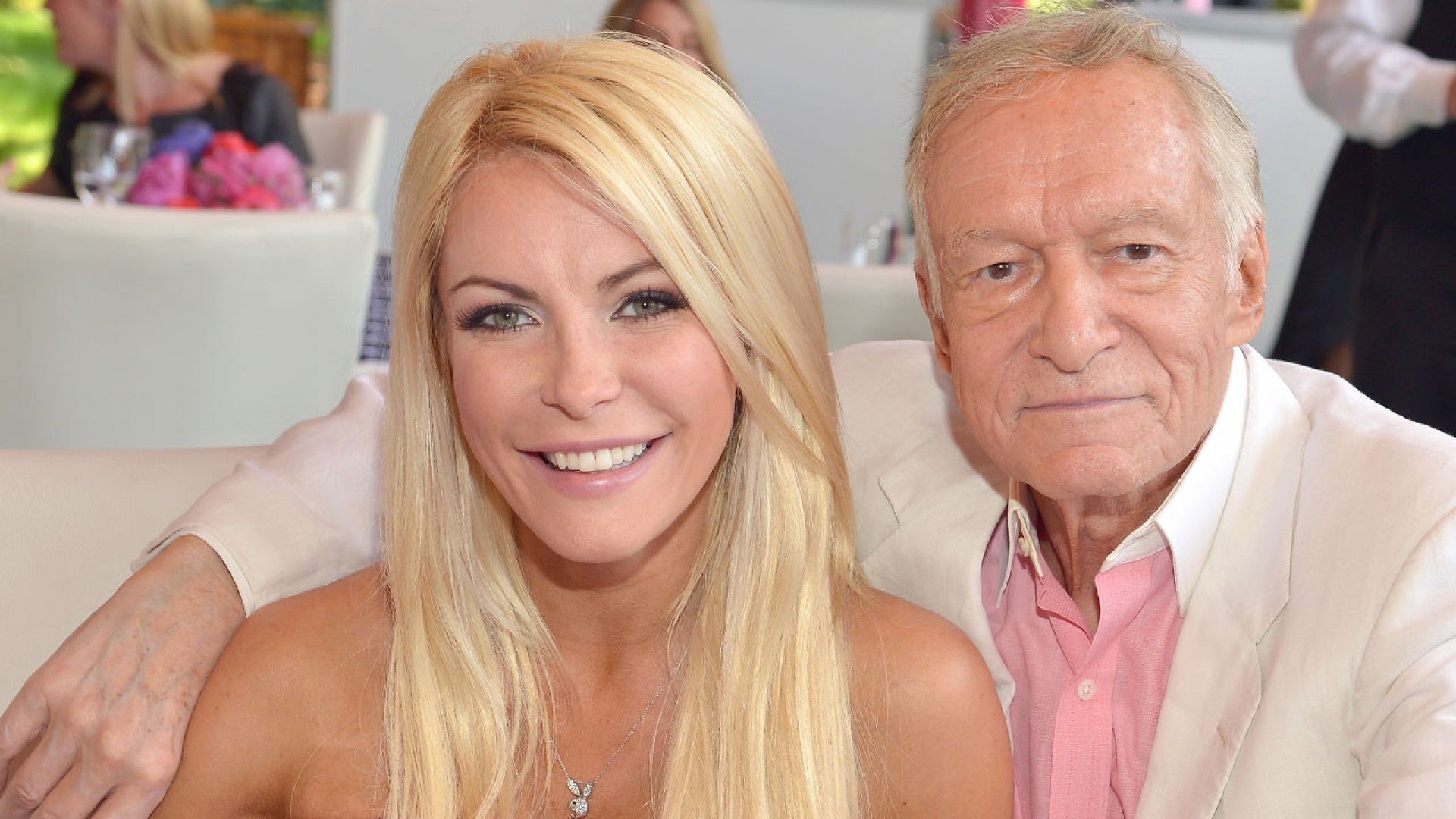 Hugh Hefner's Wife Crystal Has Breast Implants Removed After They ...