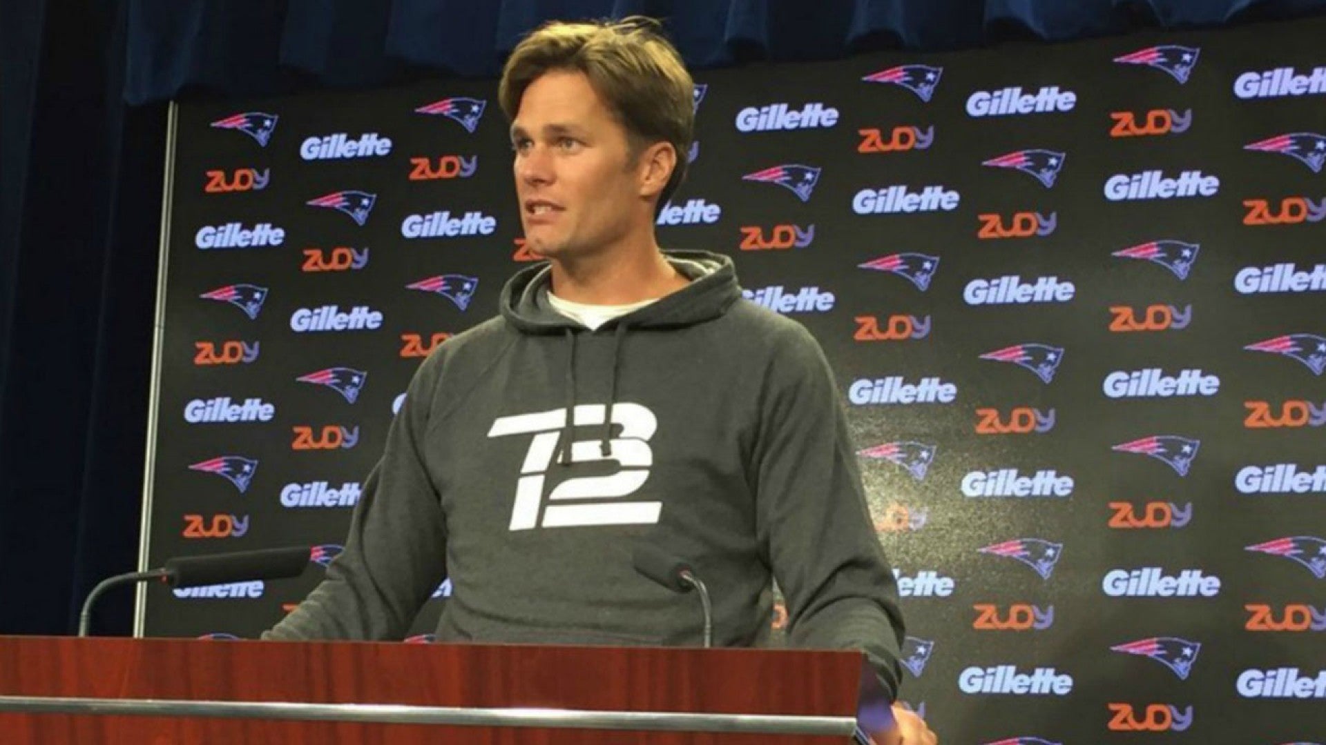 Why Tom Brady Ran Out of Press Conference After Being Asked About