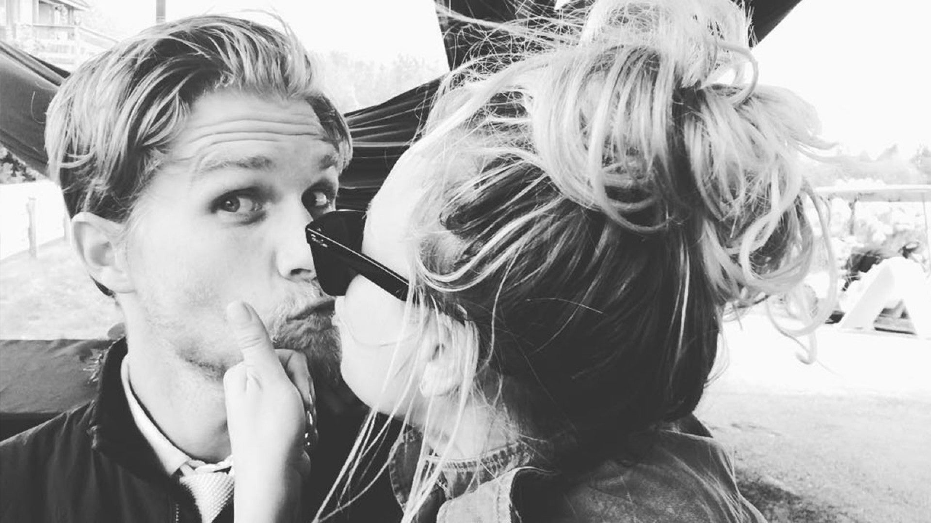 Kaley Cuoco Hardcore Interracial - Kaley Cuoco Jokes She 'Can't Choose' Between Boyfriend Karl Cook and Her  Dog -- See the Pic!