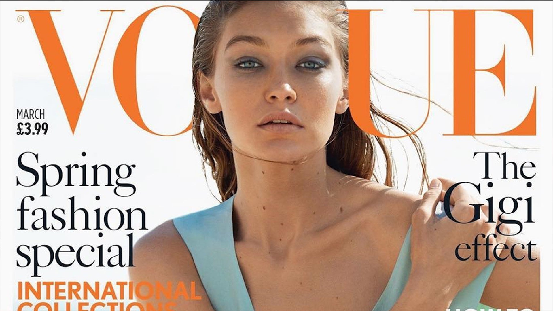 Gigi Hadid Lands Second British Vogue Cover Gushes Over