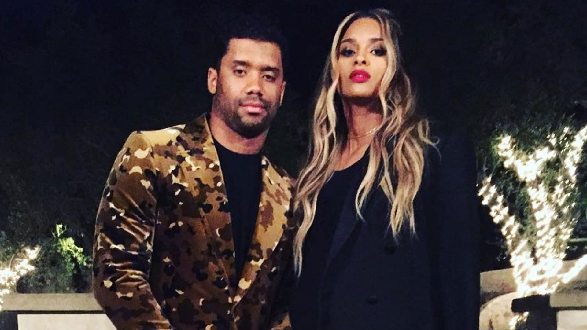 IN PHOTOS: Russell Wilson, wife Ciara hit up Oscars party with