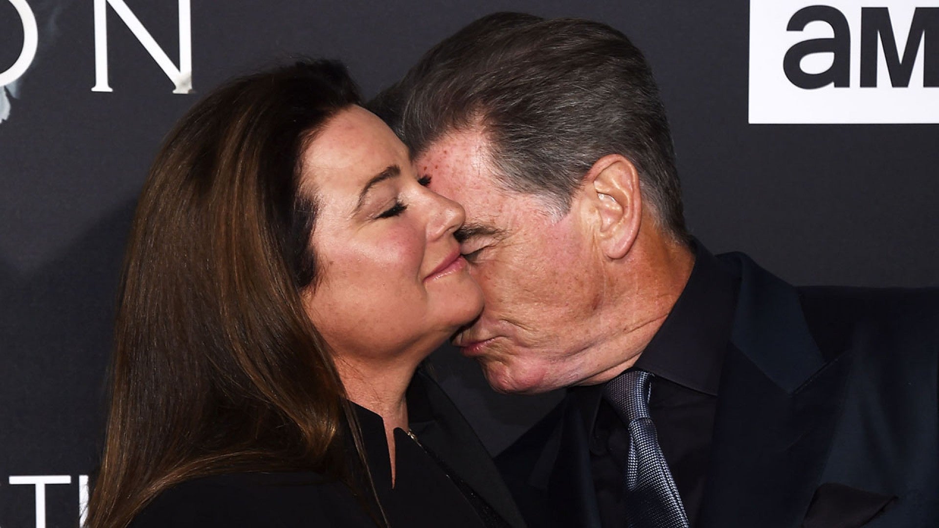 Pierce Brosnan and Wife Keely Shaye Smith Red Carpet PDA See the Pics! photo picture