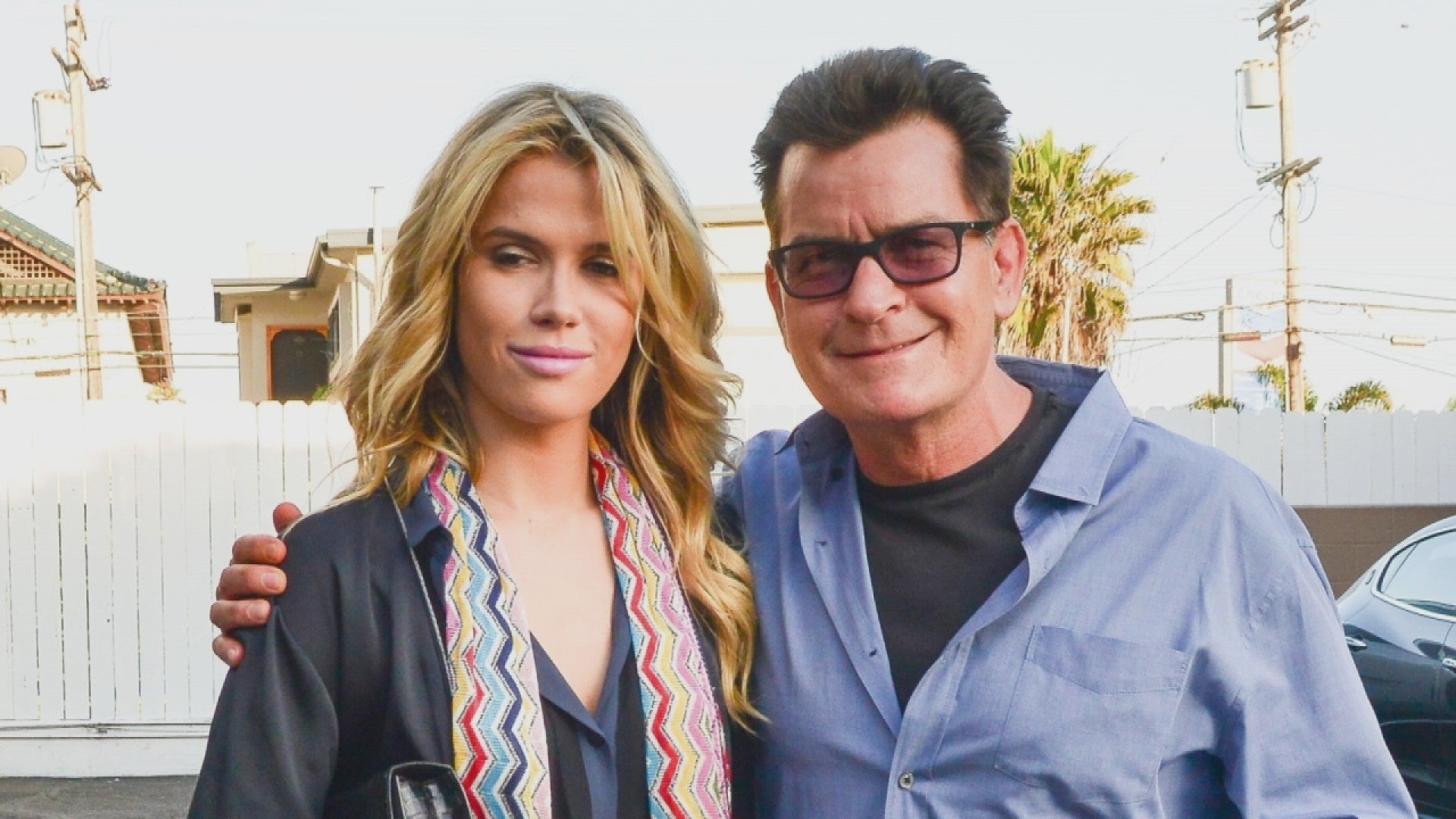 Charlie Sheen Steps Out With New Girlfriend Meet Jules!
