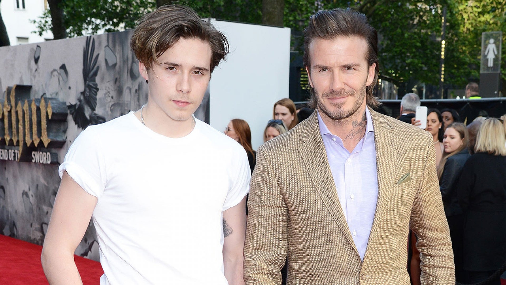 David Beckham Says He Made Son Brooklyn Wait to Get His First Tattoo ...