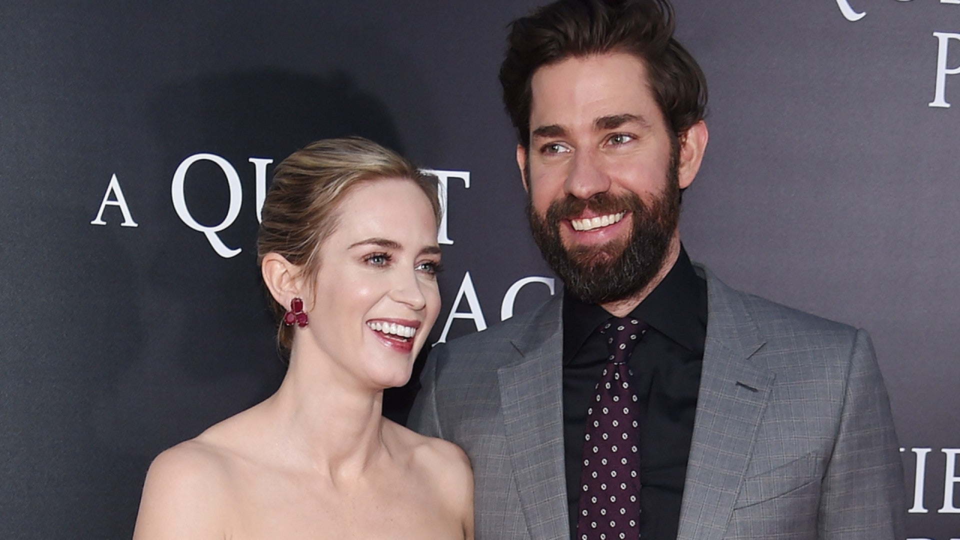 Emily Blunt Says John Krasinski Is Their Daughters Favorite Talks Mother S Day Exclusive Entertainment Tonight