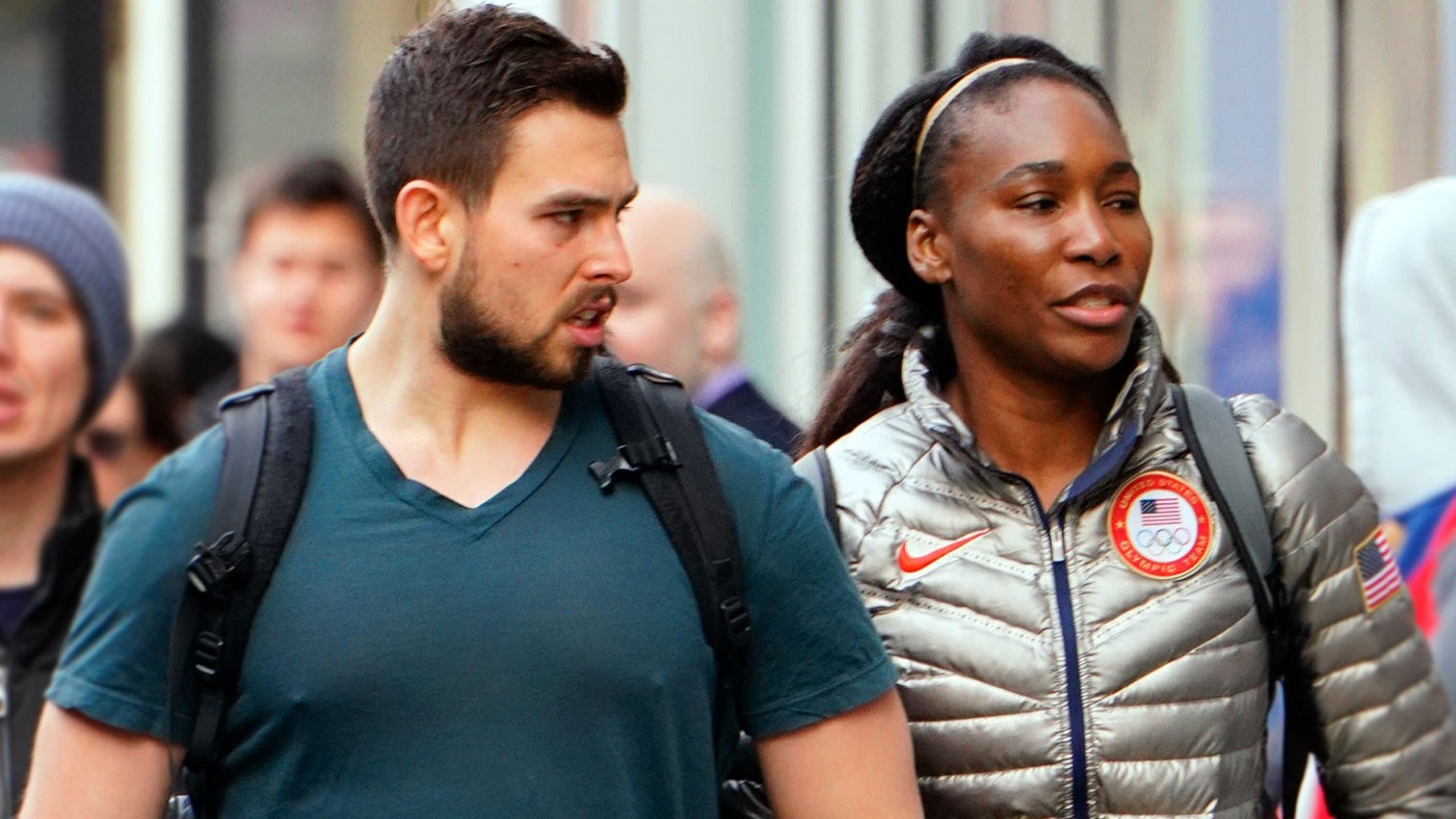 Venus Williams Shares a Kiss With Boyfriend Nicolas Hammond in NYC