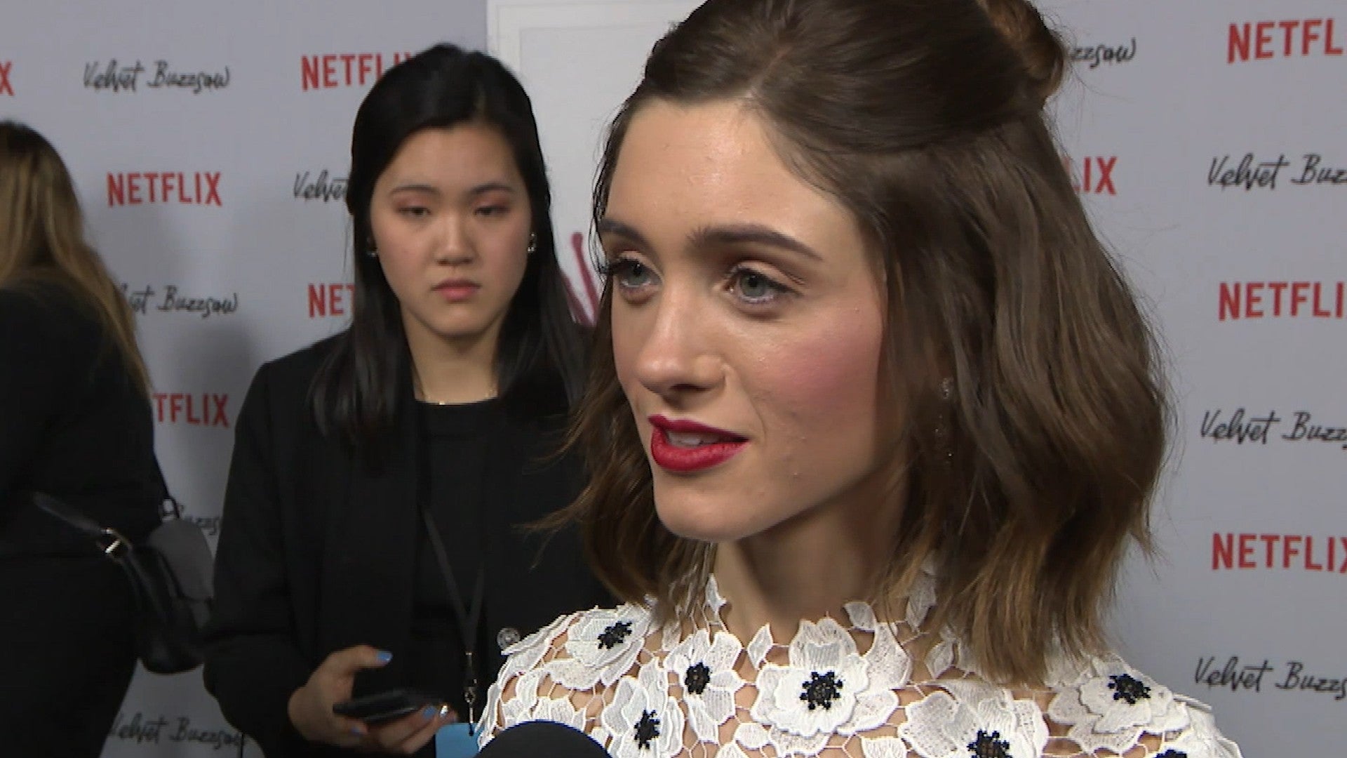 Natalia Dyer stuns at the Stranger Things premiere with her co