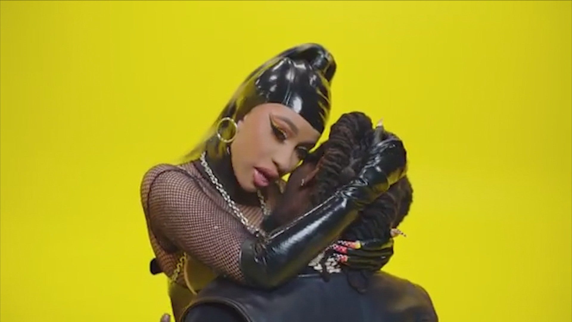 Cardi B And Offset Perform A Sexy Routine In New Clout Music Video Watch Entertainment Tonight - cardi b roblox id code song yellow