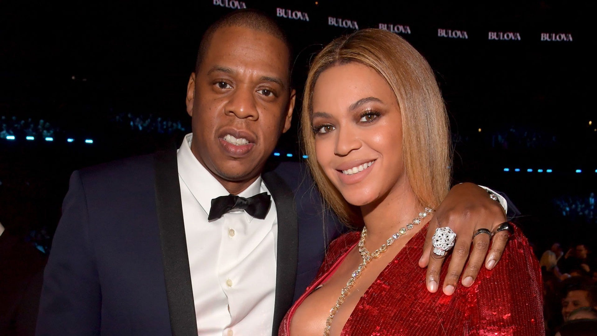 JAY-Z and Beyonce at 59th GRAMMY Awards in 2017