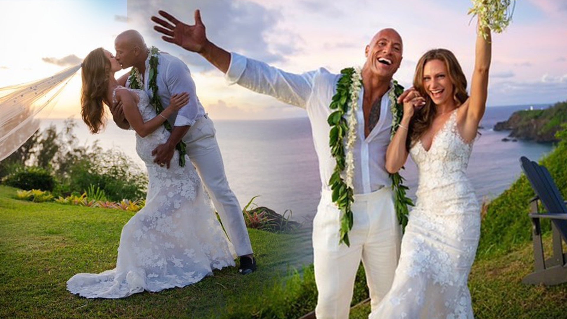 Dwayne Johnson Marries Lauren Hashian In Romantic Hawaiian Wedding