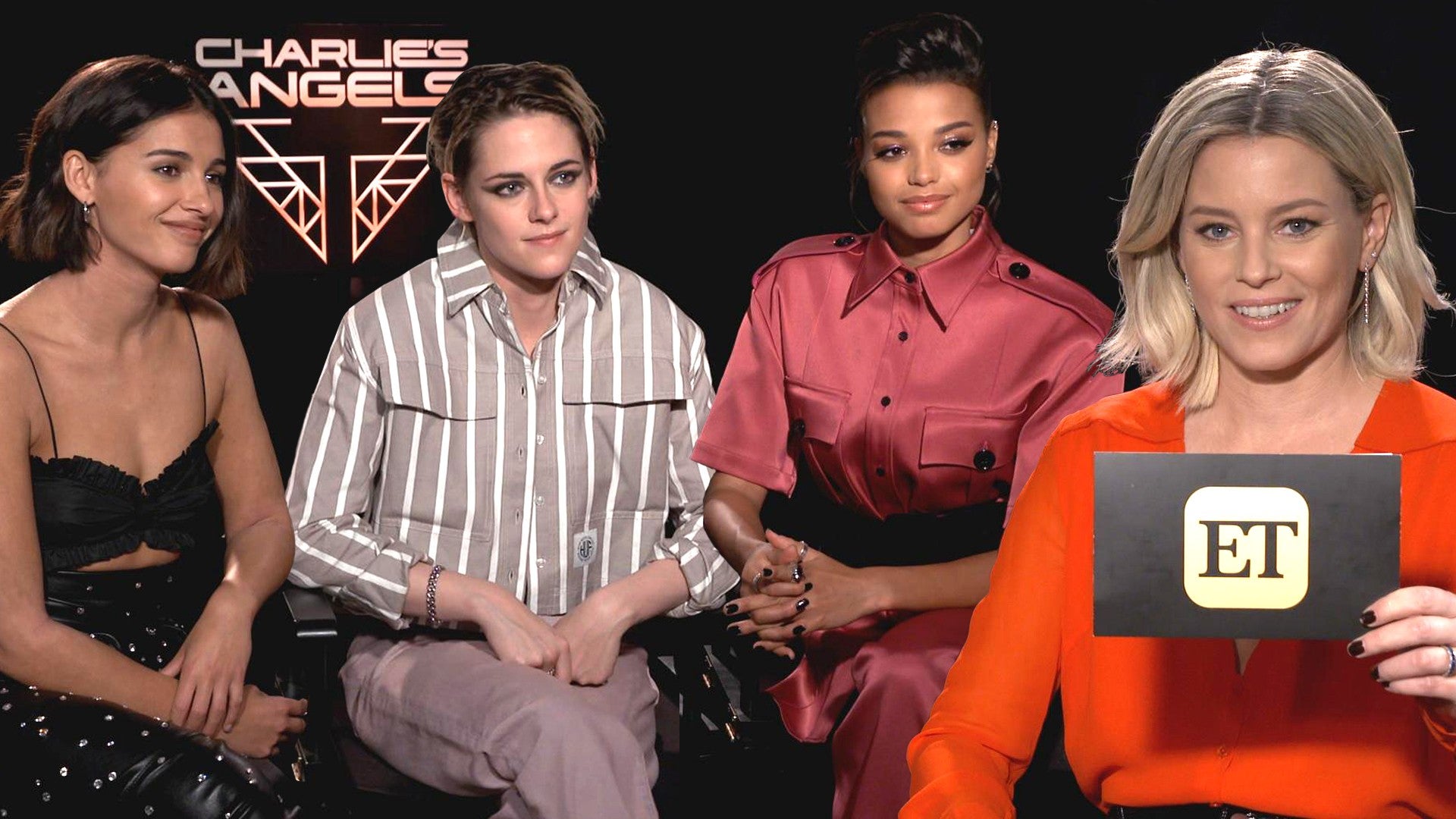 1920px x 1080px - Elizabeth Banks Plays Reporter for ET: Watch Her Interview the 'Charlie's  Angels' Cast (Exclusive)