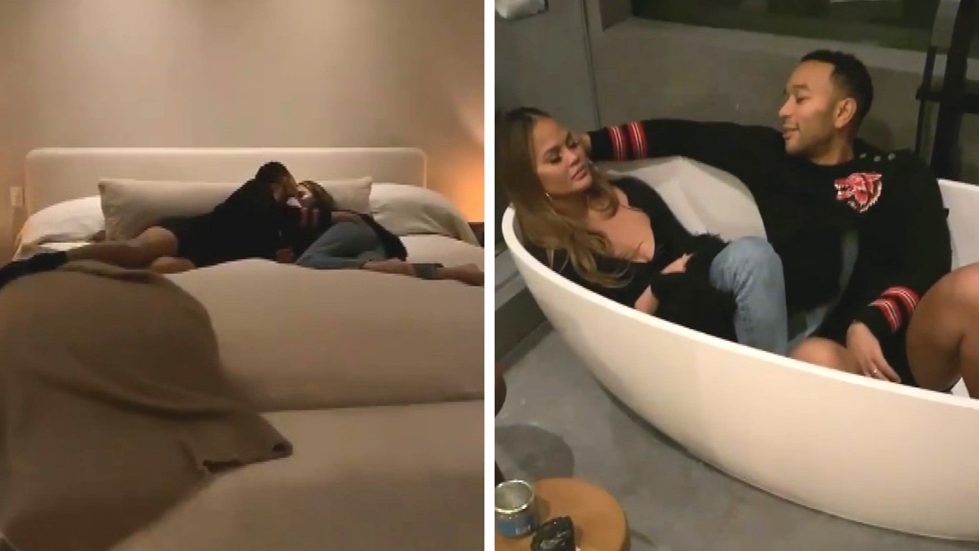 John Legend Makes Out With Chrissy Teigen Pantsless In Kris