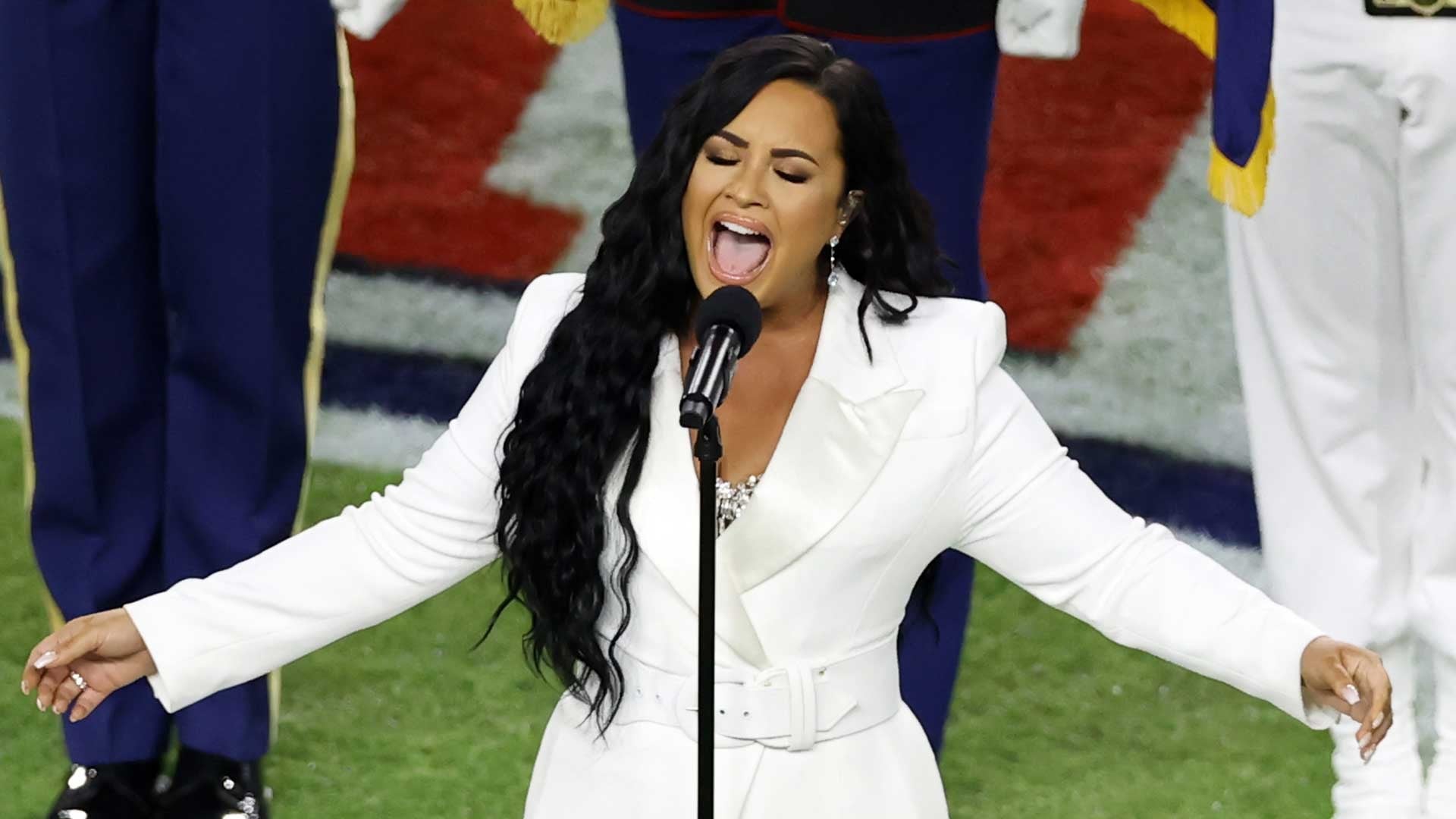 Demi Lovato Says She Blacked Out Singing National Anthem At