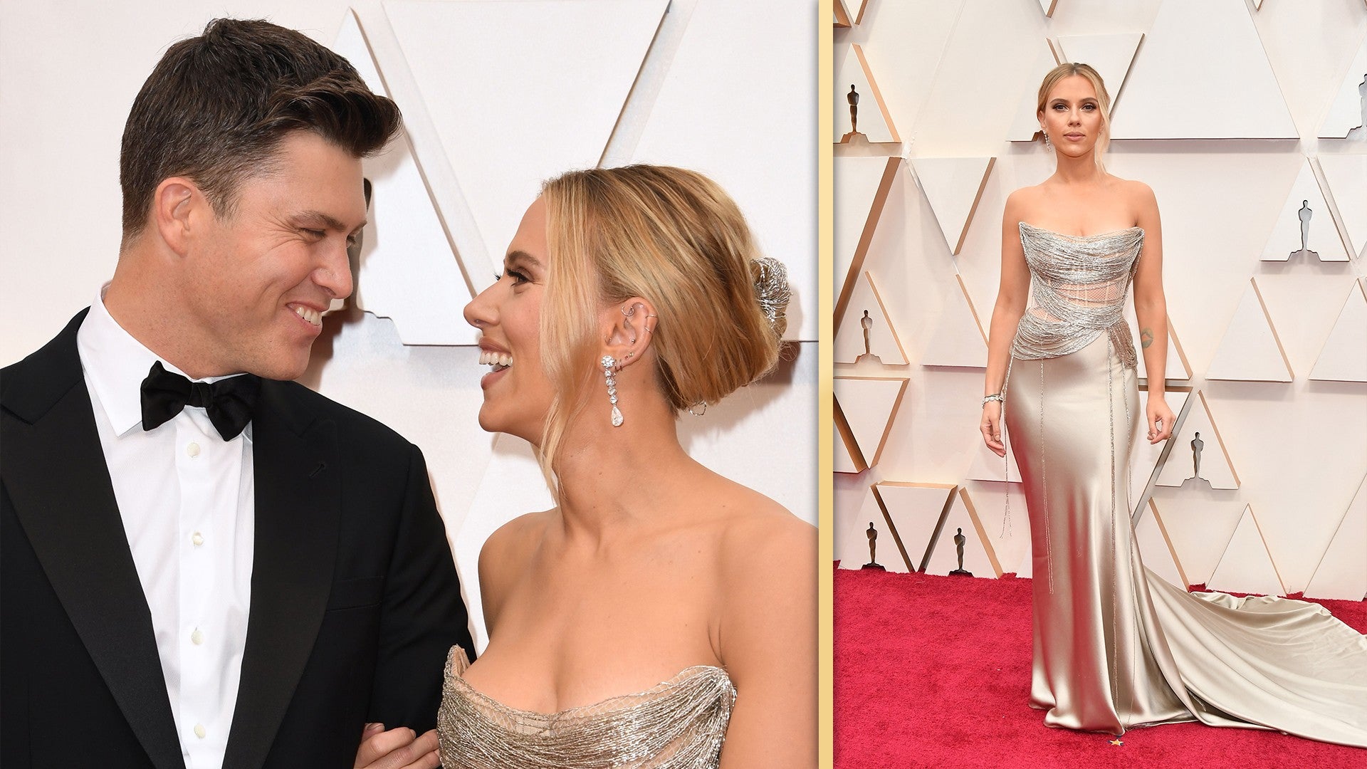 Scarlett Johansson among the bombshells on Oscars red carpet