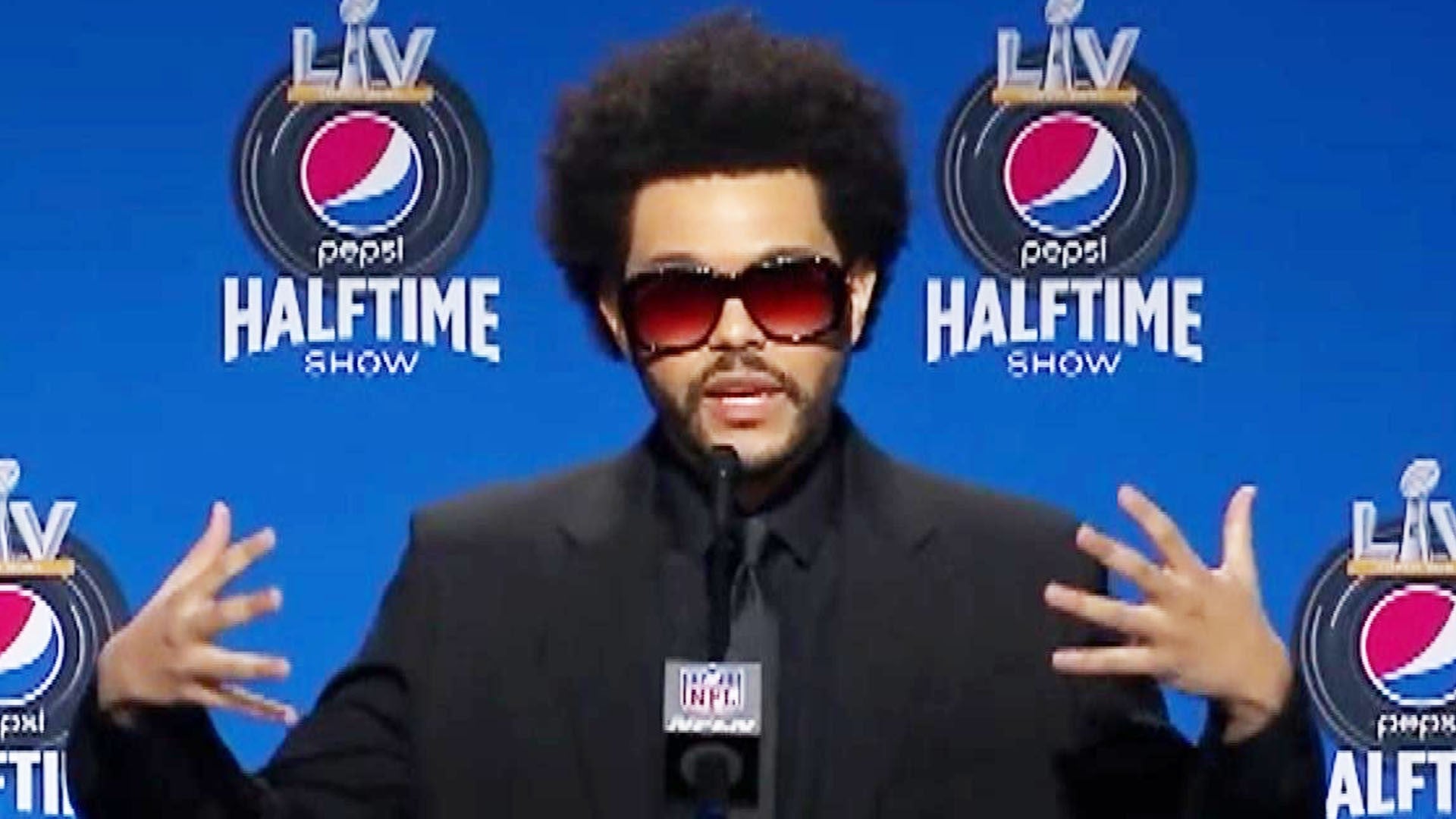 Pepsi Halftime Show featuring The Weeknd - Super Bowl LV - TAIT