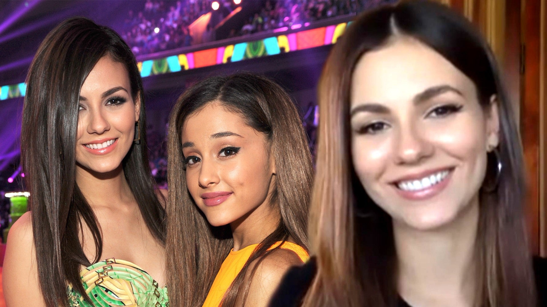 Ariana Grande Victorious Porn Lesbian - Victoria Justice Would Love to Duet With Ariana Grande, Talks Potential  'Zoey 101' and 'Victorious' Reboots