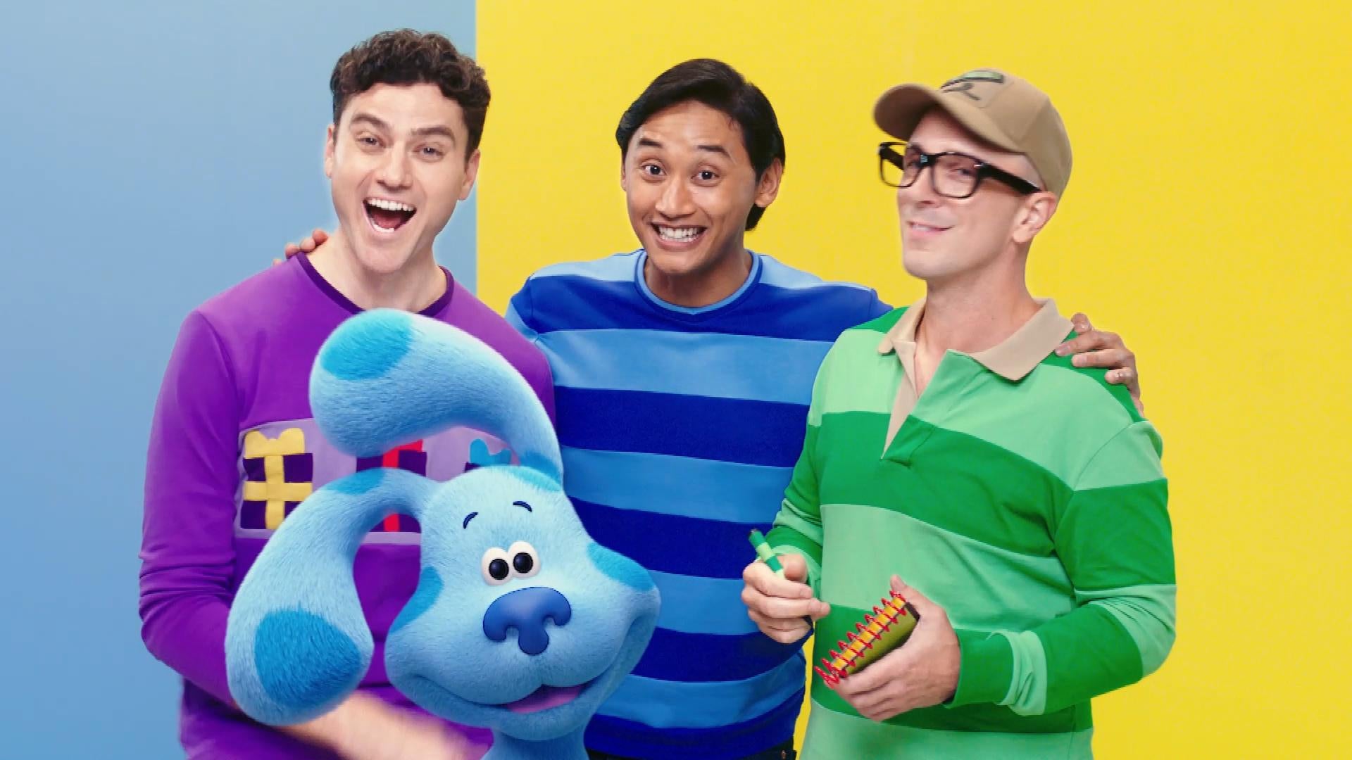 Watch Steve Burns New Host And More Celebrate Blue S Clues 25th   ETO CLIP BluesClues25Anniversary 090621 Vidpic 