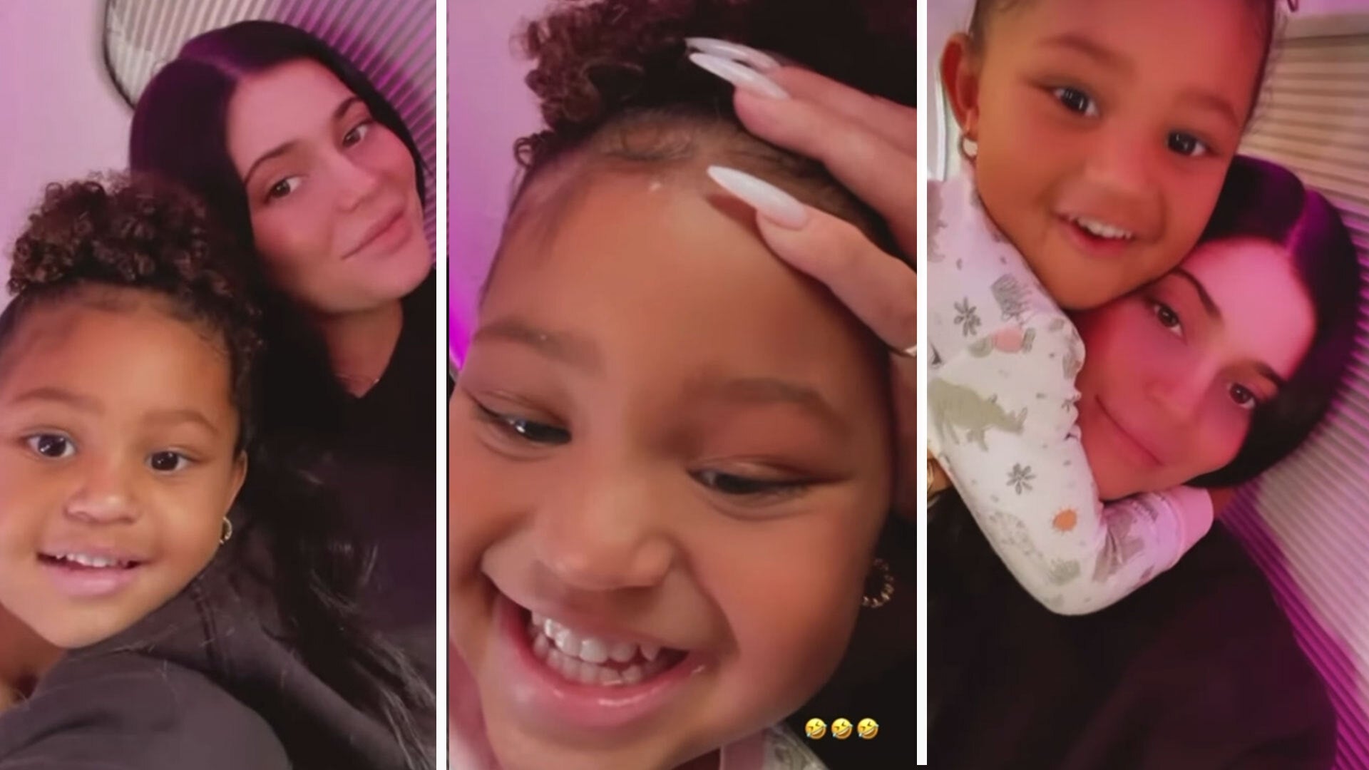 Watch Stormi Webster’s Impression Of Mom Kylie Jenner