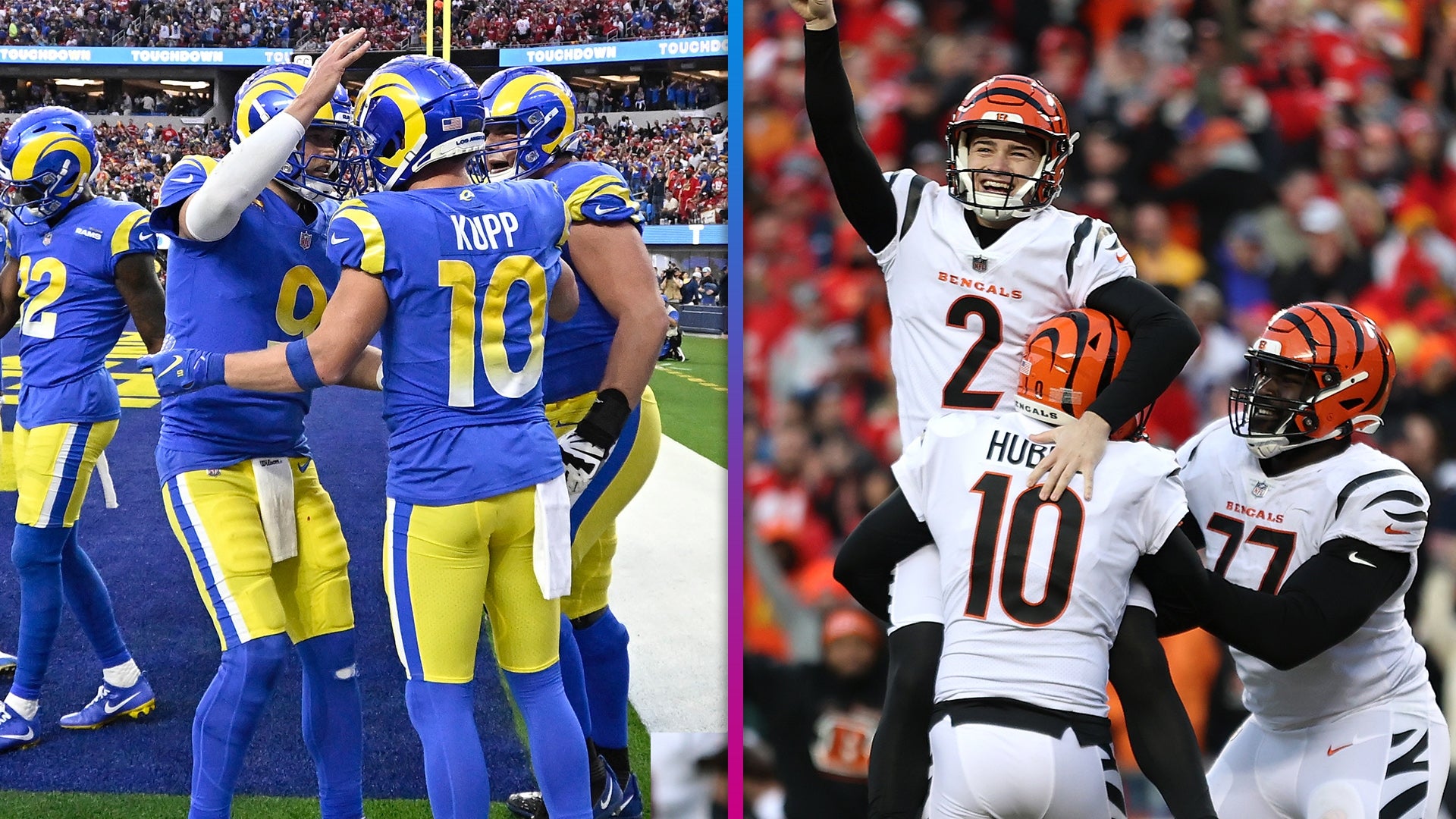 Introducing the Rams and Bengals who will star in Super Bowl LVI
