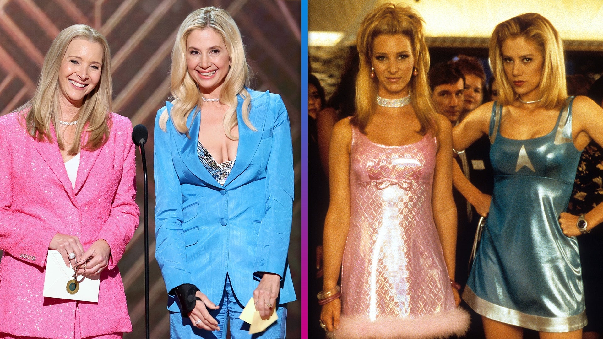 Romy and Michele Reunion Lisa Kudrow and Mira Sorvino Channel Iconic Characters at SAG Awards