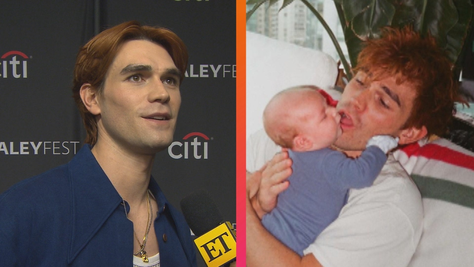 Riverdale Star Kj Apa Gushes Over Dad Life Exclusive