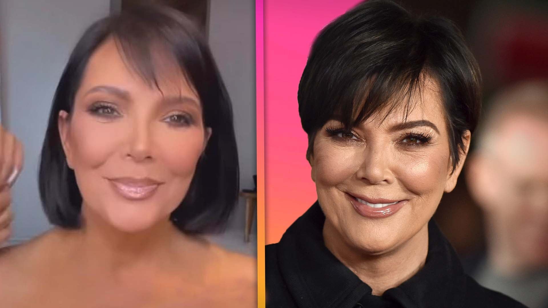 Kris Jenner Debuts New Hairstyle