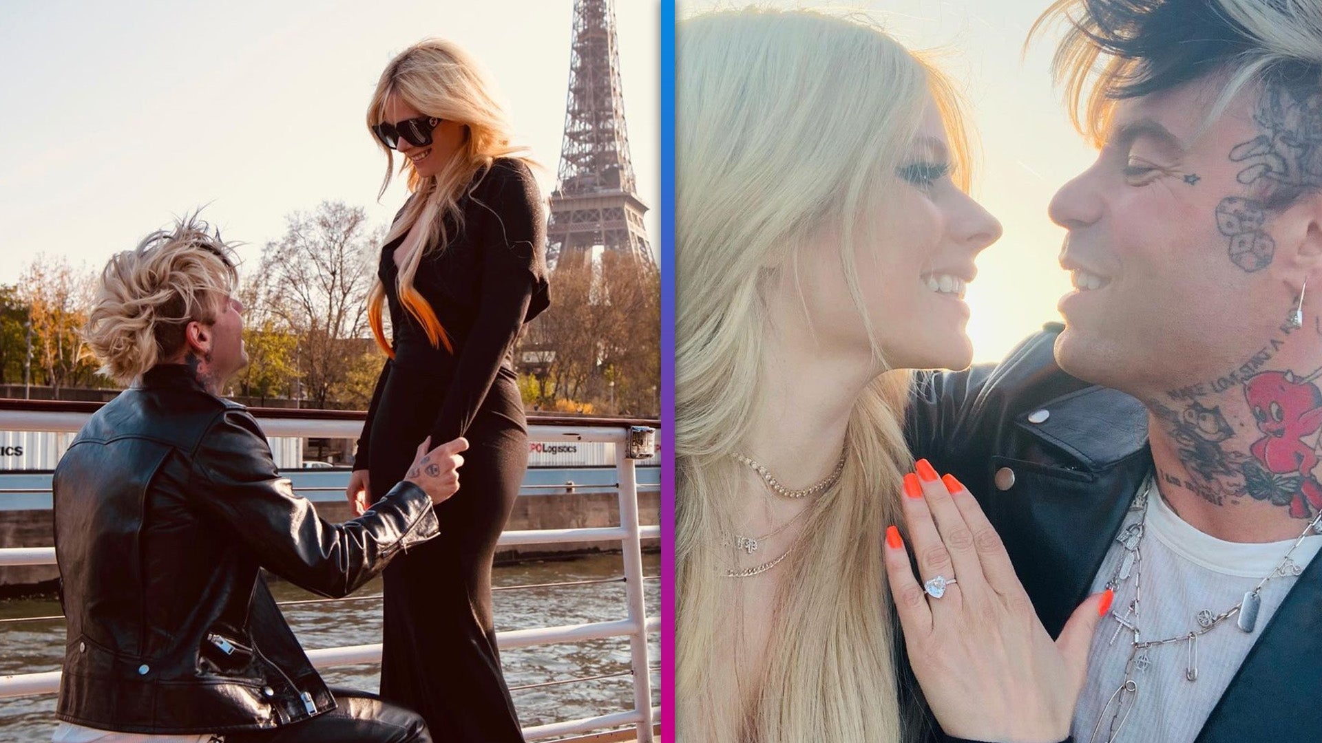 Avril Lavigne Lesbian - Avril Lavigne Is Engaged to Mod Sun!