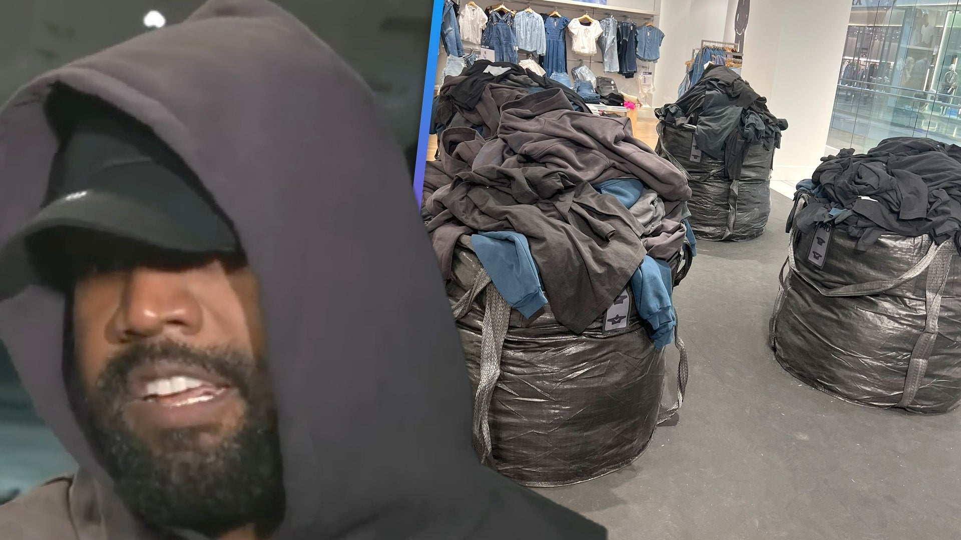 What It's Like to Shop in the Yeezy Trash Bags at Gap, Photos
