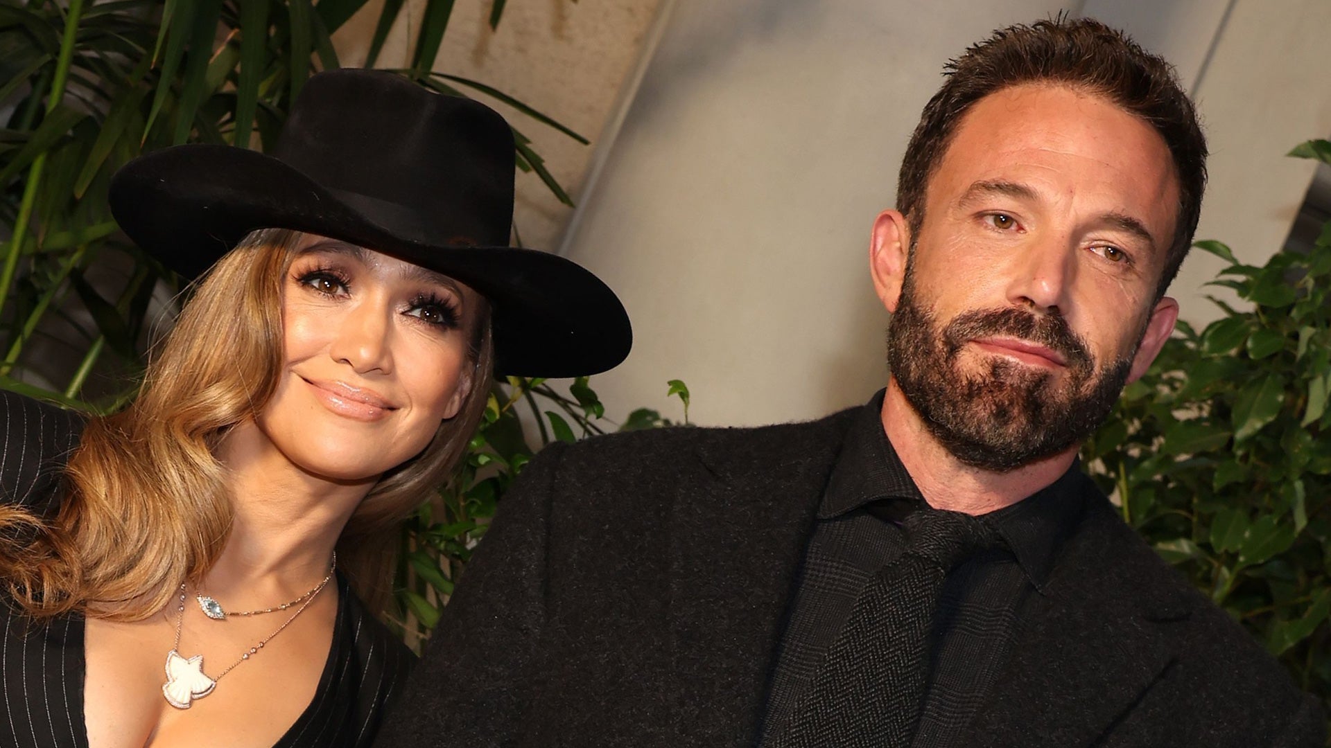 Jennifer Lopez and Ben Affleck Match In Black for First Appearance as a Married Couple