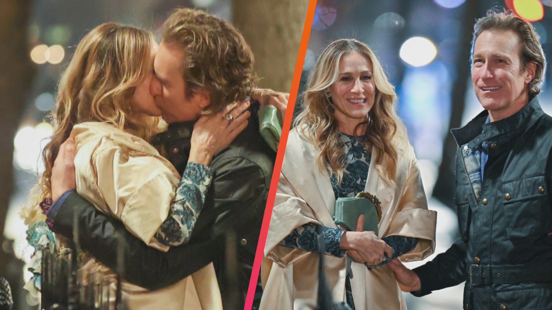 Sarah Jessica Parker caught kissing John Corbett on 'And Just Like