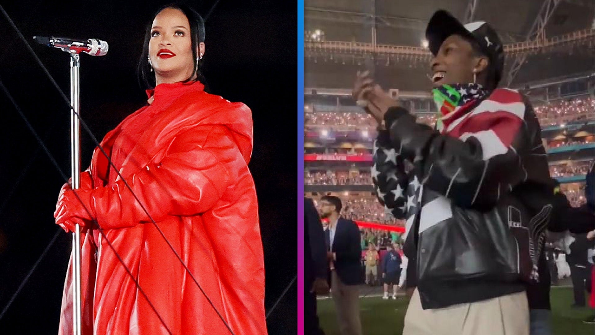 Unsurprisingly, ASAP Rocky also looked great at the Super Bowl