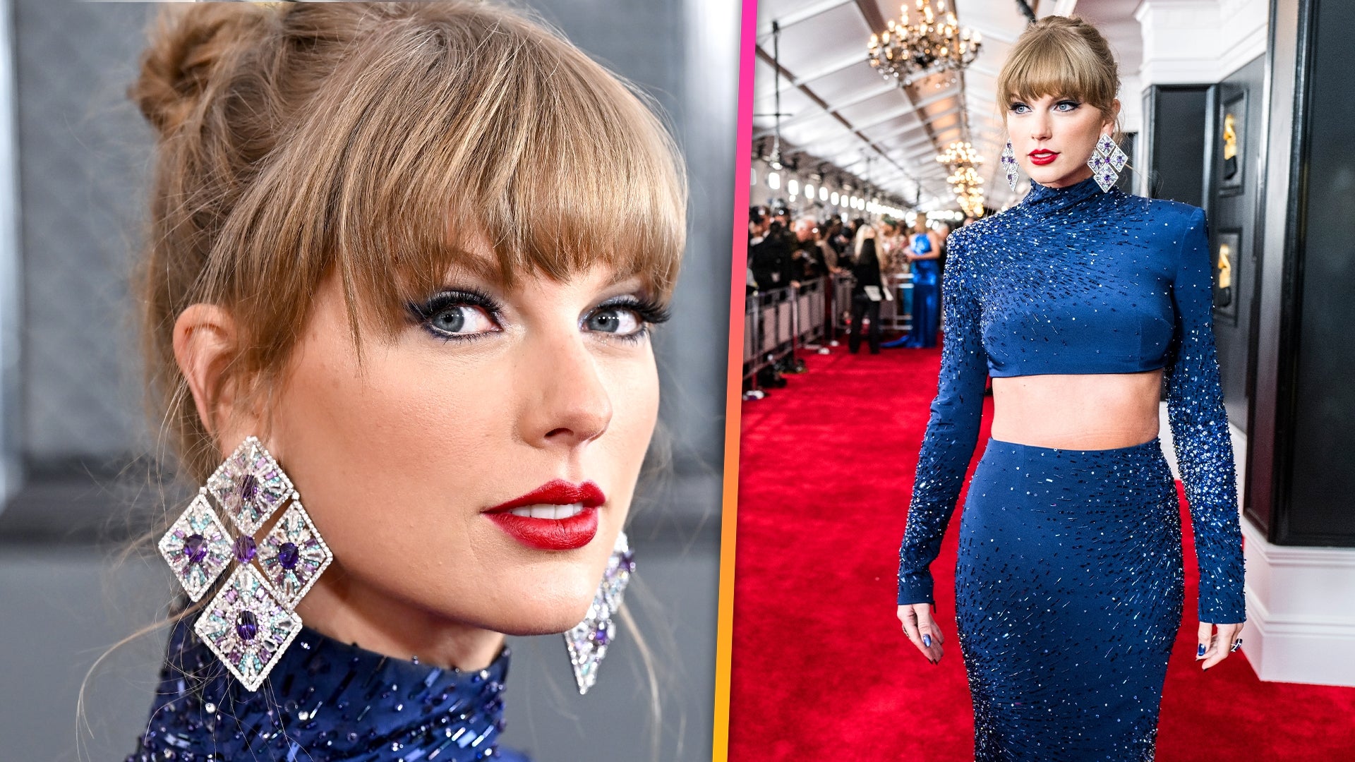 Taylor Swift's Glittering GRAMMYs Gown Decoded: All the Easter Eggs