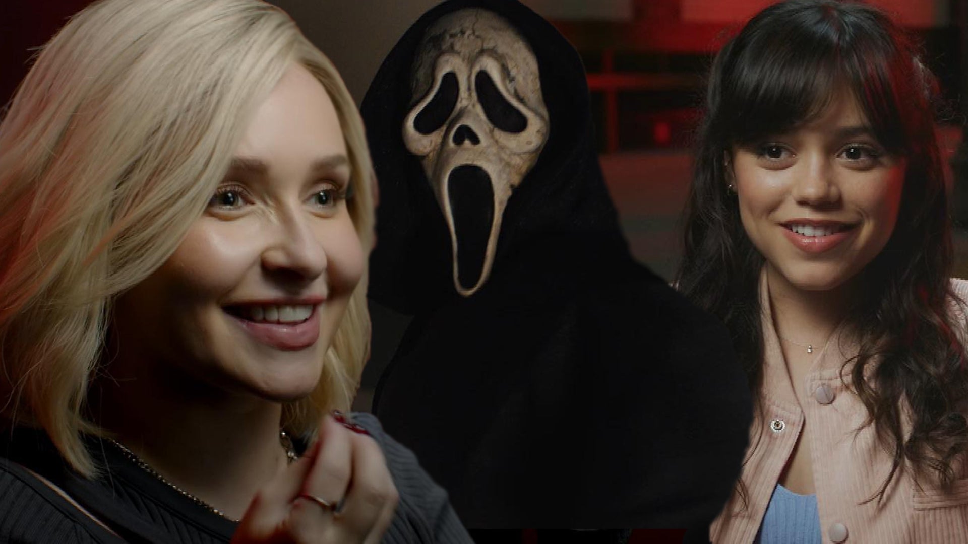Jenna Ortega behind the scenes of Scream 6 #Trending #Scream