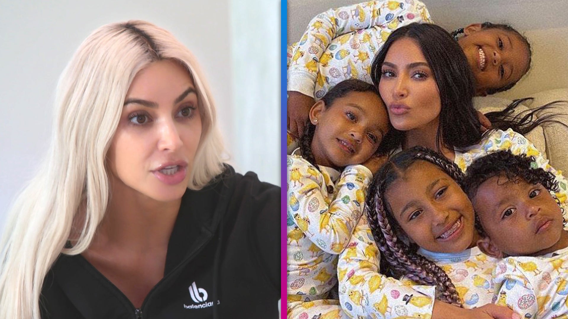 Kim Kardashian Calls Kanye West Drama More Damaging to Their Kids Than Her Sex Tape