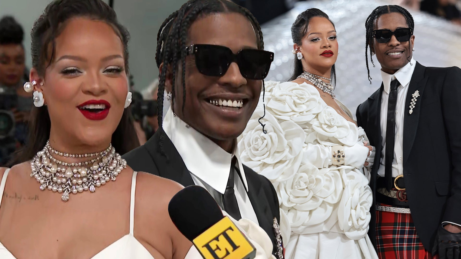 Rihanna and A$AP Rocky Arrived Late to the Met Gala 2023