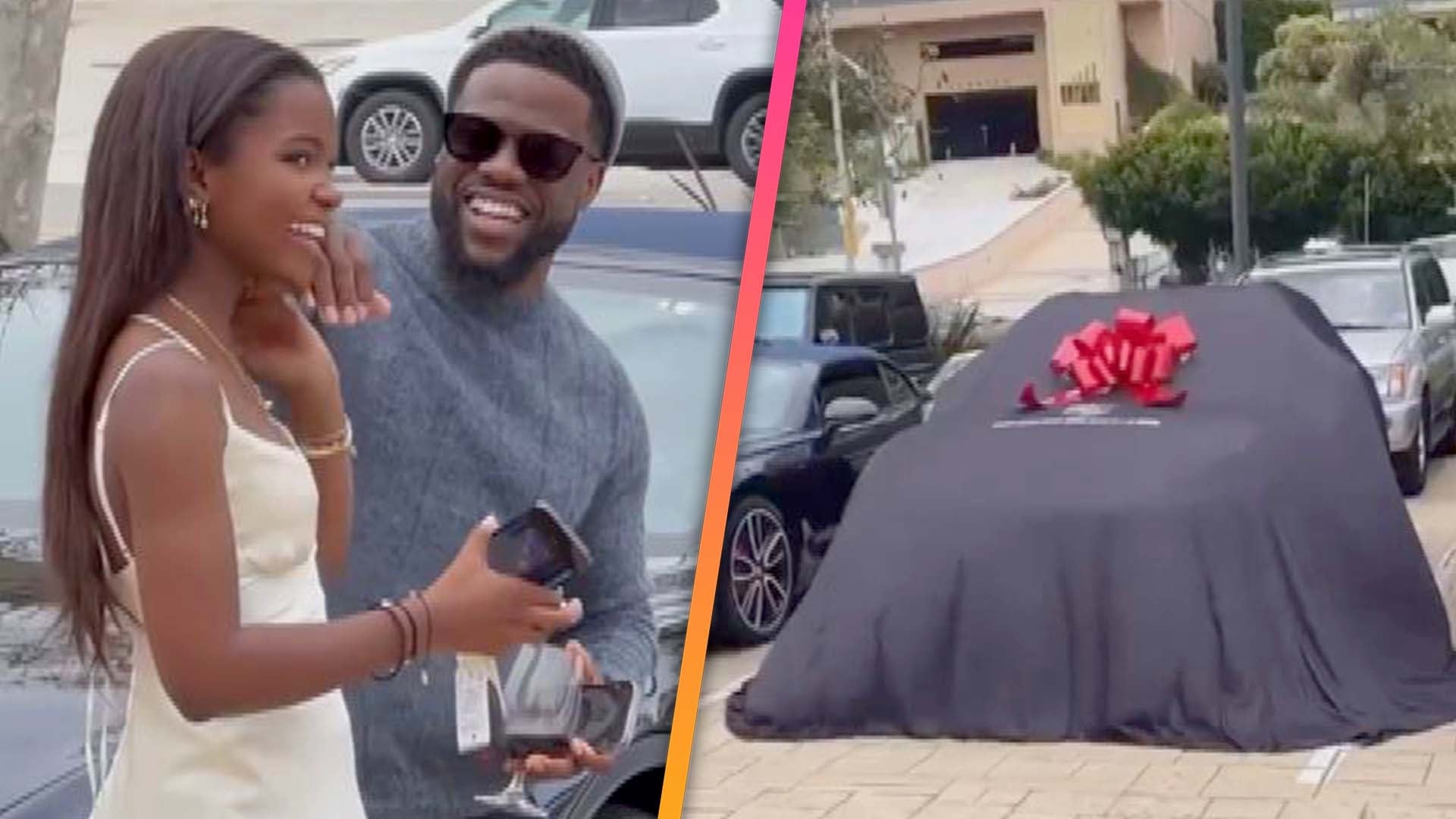 Kevin Hart's Daughter Heaven Cries After He Gifts Her a Car for Graduation 