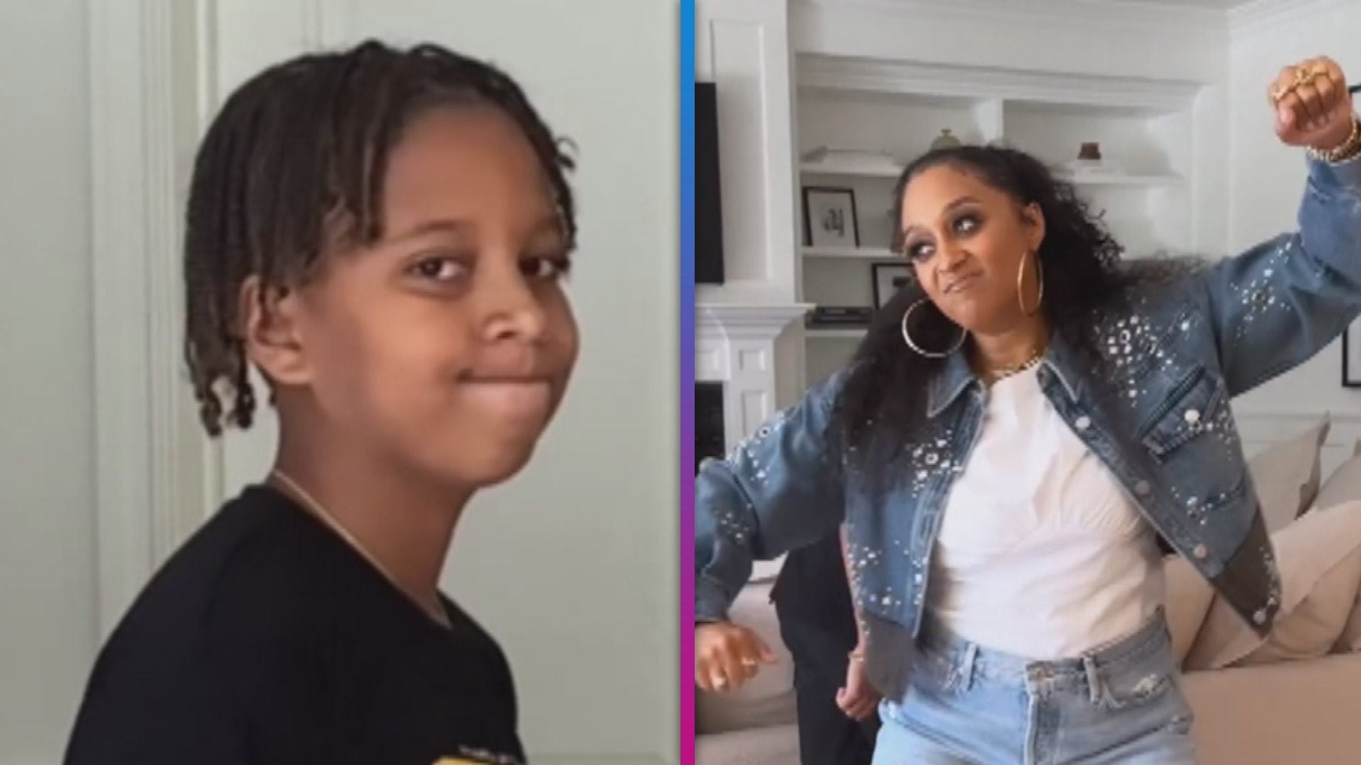 Tia Mowry’s Son Trolls Her Dance Moves