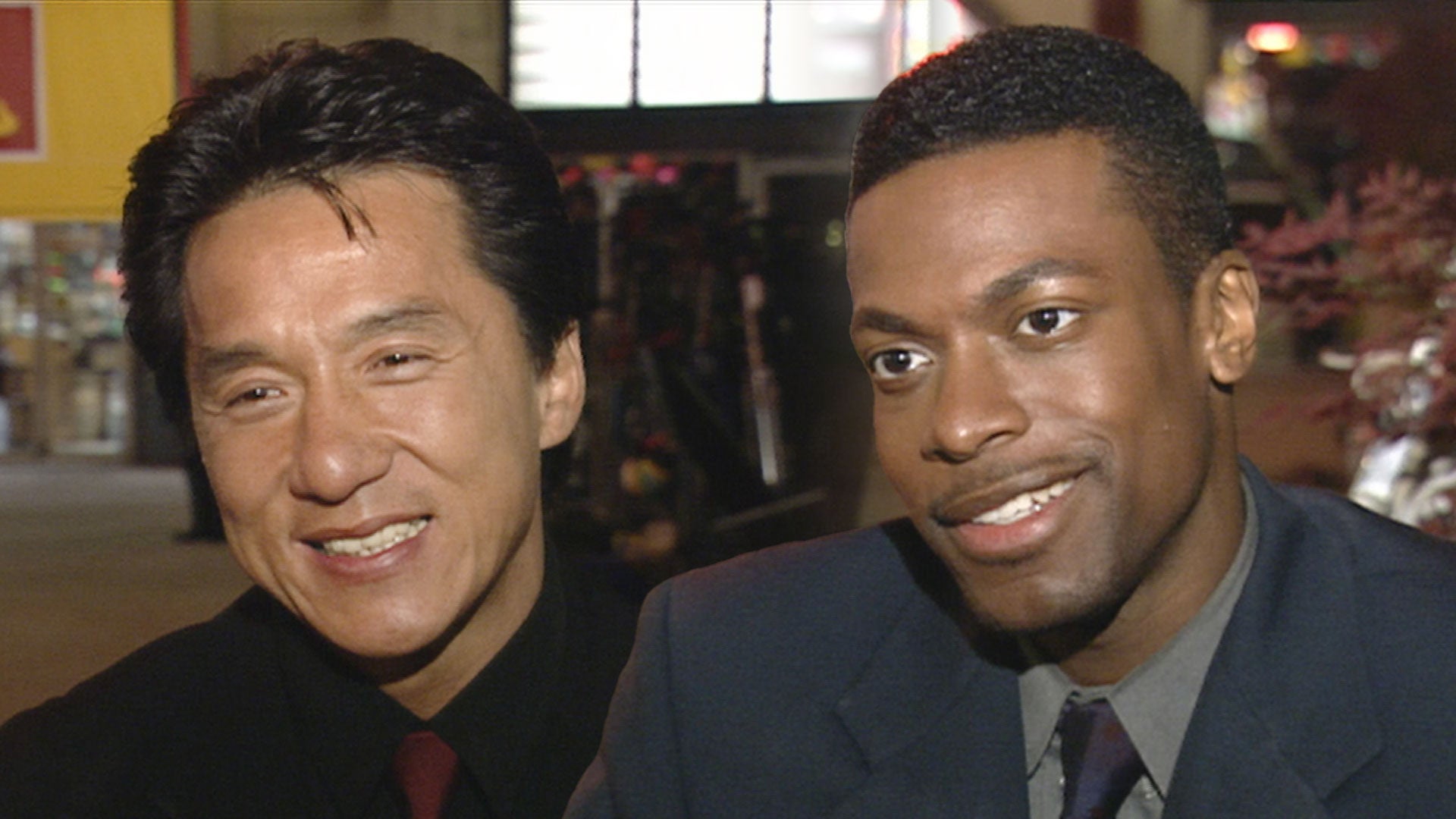 Rush Hour': Chris Tucker and Jackie Chan Tease Each Other During On-Set  Interviews (Flashback)