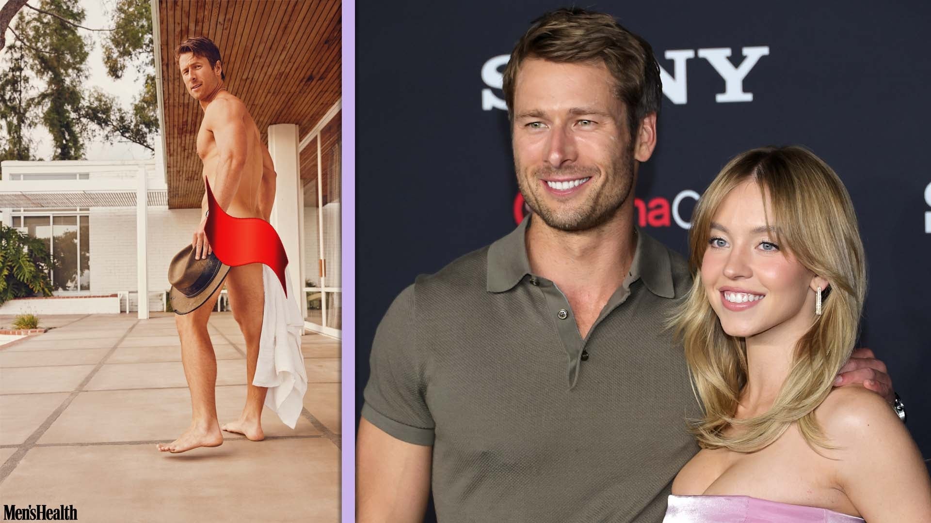 Glen Powell Strips Down, Addresses 'Unfair' Sydney Sweeney Affair Rumors